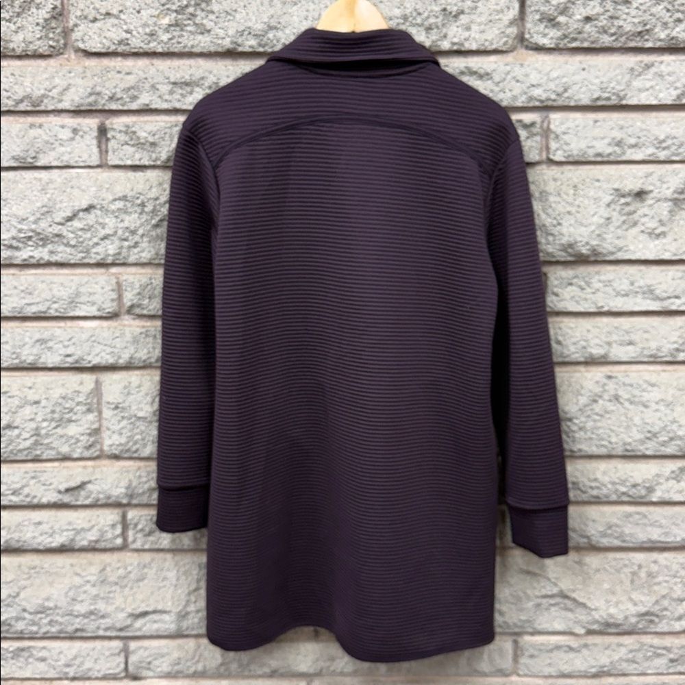 Mondetta Plum Ribbed Jacket - Picture 5 of 5